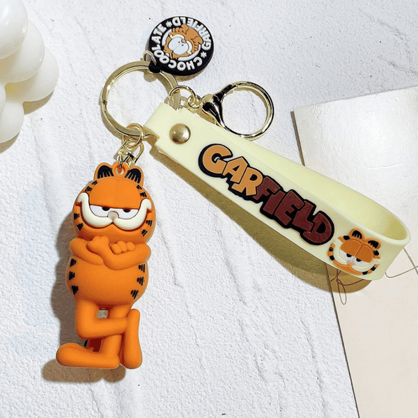 Chaveiro Garfield Relax - Coleção Exclusiva - Iluminada.ps