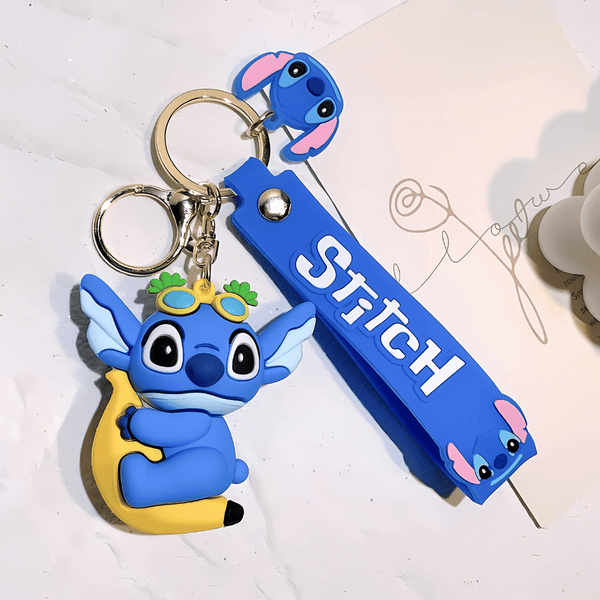 Chaveiro Disney Stitch Banana - Coleção Exclusiva - Iluminada.ps