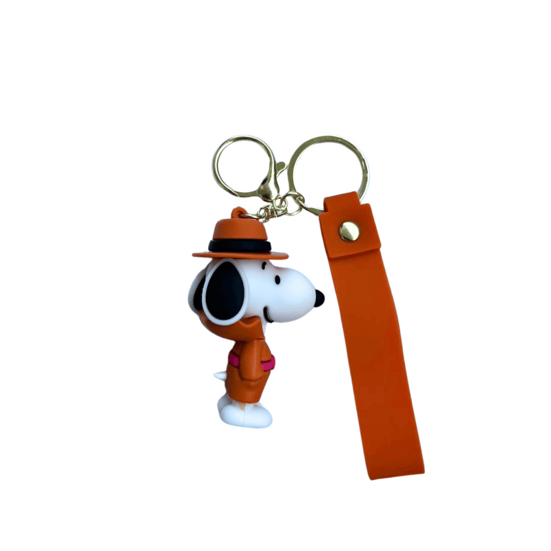 Chaveiro Snoopy Detetive - Coleção Nostálgica - Iluminada.ps