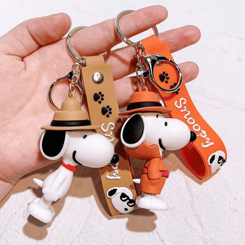 Chaveiro Snoopy Detetive - Coleção Nostálgica