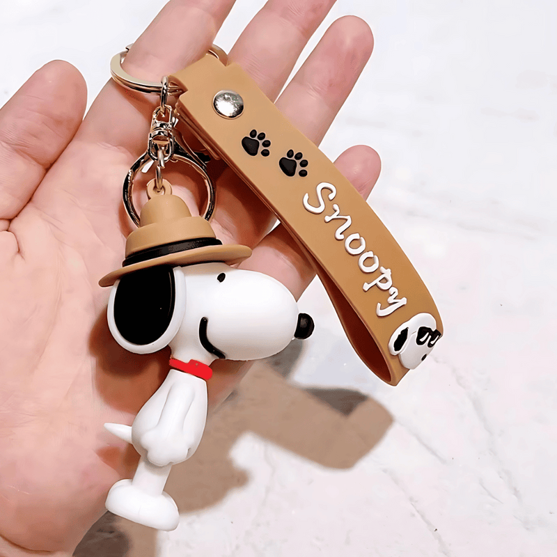 Chaveiro Snoopy Detetive - Coleção Nostálgica